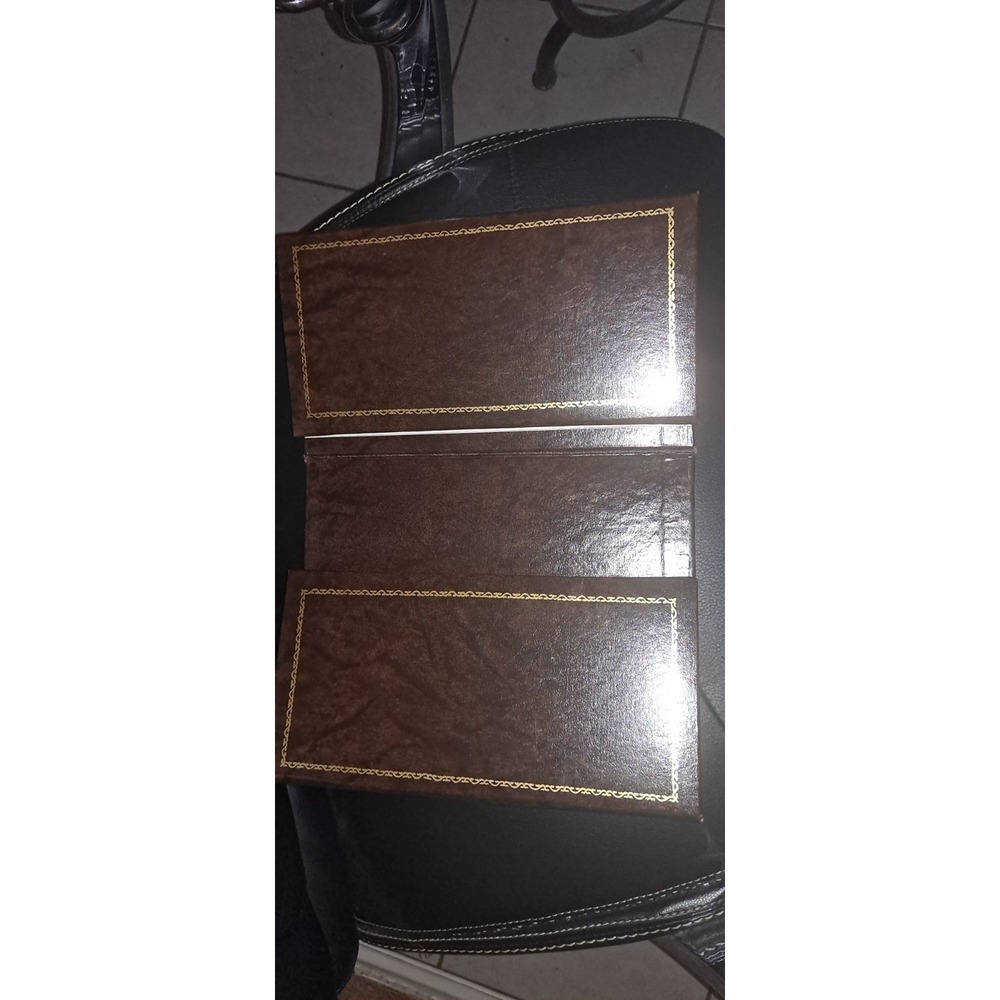 Vintage Photo Album 2 Folding Sides Fits On a Bookshelf - Picture 3 of 6